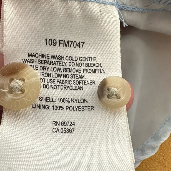 Columbia PFG Performance Shirt Short Sleeve Blue Size XL Vented - Picture 7 of 7